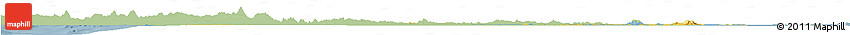 Savanna Style Horizon Map of Riau, single color outside
