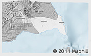 Gray 3D Map of Kab. Bulukumba