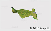 Satellite 3D Map of Kab. Bulukumba, cropped outside