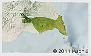 Satellite 3D Map of Kab. Bulukumba, lighten