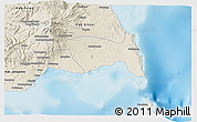 Shaded Relief 3D Map of Kab. Bulukumba