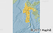 Savanna Style Map of South Sulawesi