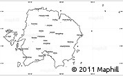 Blank Simple Map of Kab. Belitung