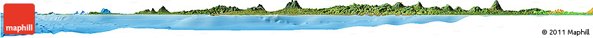 Satellite Horizon Map of West Java, political outside