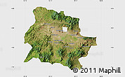 Satellite Map of Kab. Bandung, single color outside