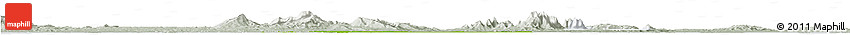 Physical Horizon Map of Kab. Bekasi, lighten, semi-desaturated
