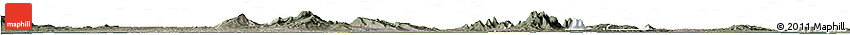 Satellite Horizon Map of Kab. Bekasi, semi-desaturated