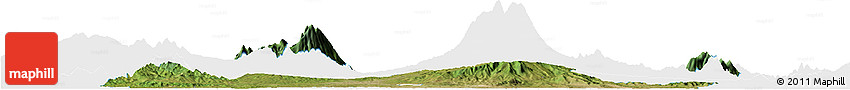 Satellite Horizon Map of Kab. Bogor, single color outside