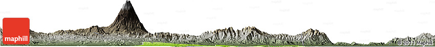 Physical Horizon Map of Kab. Cirebon, darken, semi-desaturated