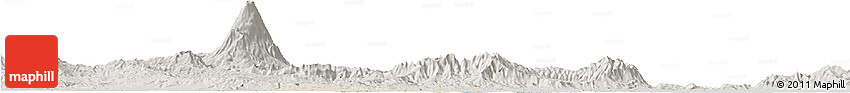 Shaded Relief Horizon Map of Kab. Cirebon, semi-desaturated
