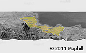 Satellite Panoramic Map of Kab. Cirebon, desaturated