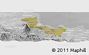 Satellite Panoramic Map of Kab. Cirebon, lighten, desaturated