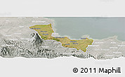 Satellite Panoramic Map of Kab. Cirebon, lighten, semi-desaturated