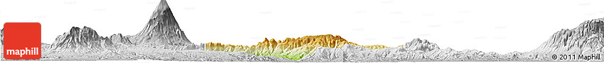 Physical Horizon Map of Kab. Kuningan, lighten, desaturated