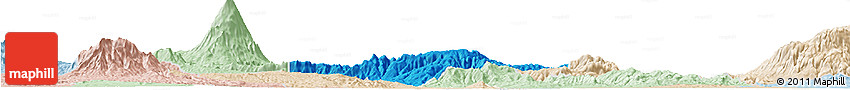 Political Horizon Map of Kab. Kuningan, lighten