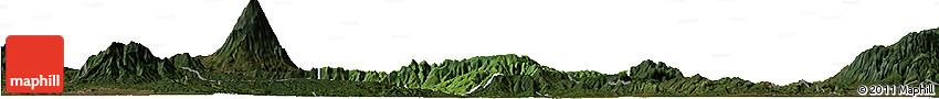 Satellite Horizon Map of Kab. Kuningan, darken