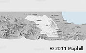 Gray Panoramic Map of Kab. Majalengka