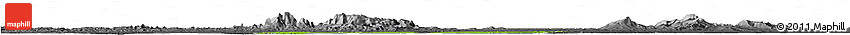Physical Horizon Map of Kab. Tangerang, darken, desaturated