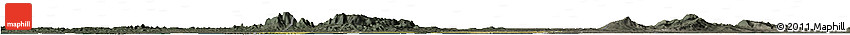Satellite Horizon Map of Kab. Tangerang, darken, semi-desaturated
