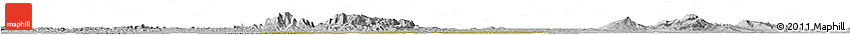 Satellite Horizon Map of Kab. Tangerang, lighten, desaturated