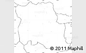 Blank Simple Map of Kab. Tangerang, no labels