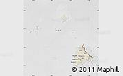Shaded Relief Map of Kab. Sambas, lighten, desaturated