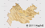 Satellite Map of Bakhtaran, cropped outside