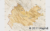 Satellite Map of Bakhtaran, lighten