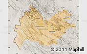 Satellite Map of Bakhtaran, lighten, semi-desaturated