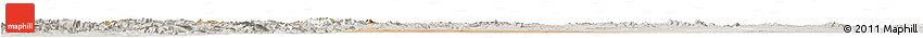 Satellite Horizon Map of Esfahan, lighten, semi-desaturated
