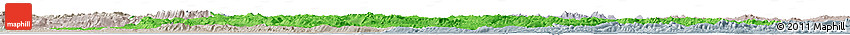 Political Horizon Map of Fars, lighten, semi-desaturated