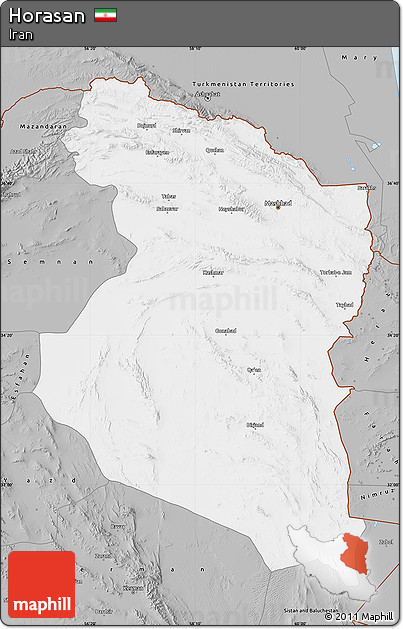 Gray Map of Horasan