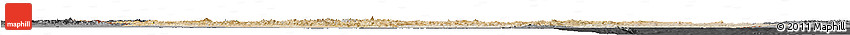 Satellite Horizon Map of Iran, darken, desaturated