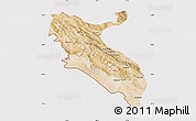 Satellite Map of Ilam, cropped outside