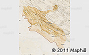 Satellite Map of Ilam, lighten