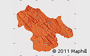 Political Map of Kohgiluyeh & Boyer Ahmad, cropped outside