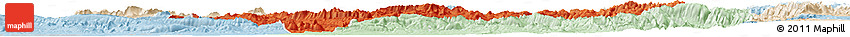 Political Horizon Map of Lorestan, lighten