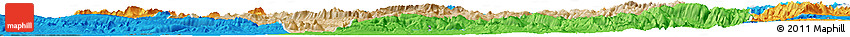 Satellite Horizon Map of Lorestan, political outside