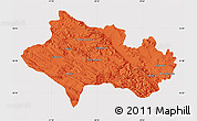 Political Map of Lorestan, cropped outside