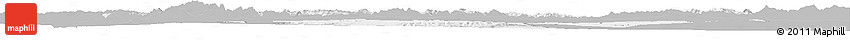 Gray Horizon Map of Markazi, single color outside