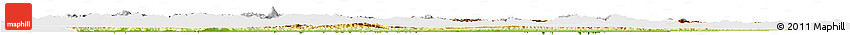 Physical Horizon Map of Mazandaran, single color outside