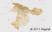 Satellite Map of Tehran, cropped outside