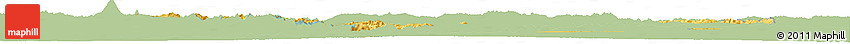 Savanna Style Horizon Map of West Azarbayejan, single color outside