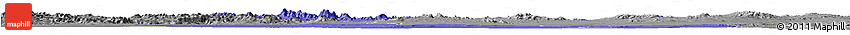 Political Horizon Map of Yazd, desaturated
