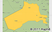 Savanna Style Simple Map of Al-Anbar