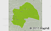 Physical Map of Al-Qadisiyah, lighten, semi-desaturated