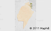 Satellite Map of An-Najaf, lighten, desaturated