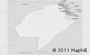 Silver Style Panoramic Map of An-Najaf