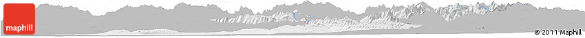 Gray Horizon Map of Arbil, single color outside