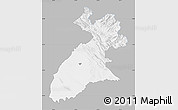 Gray Map of Arbil, single color outside